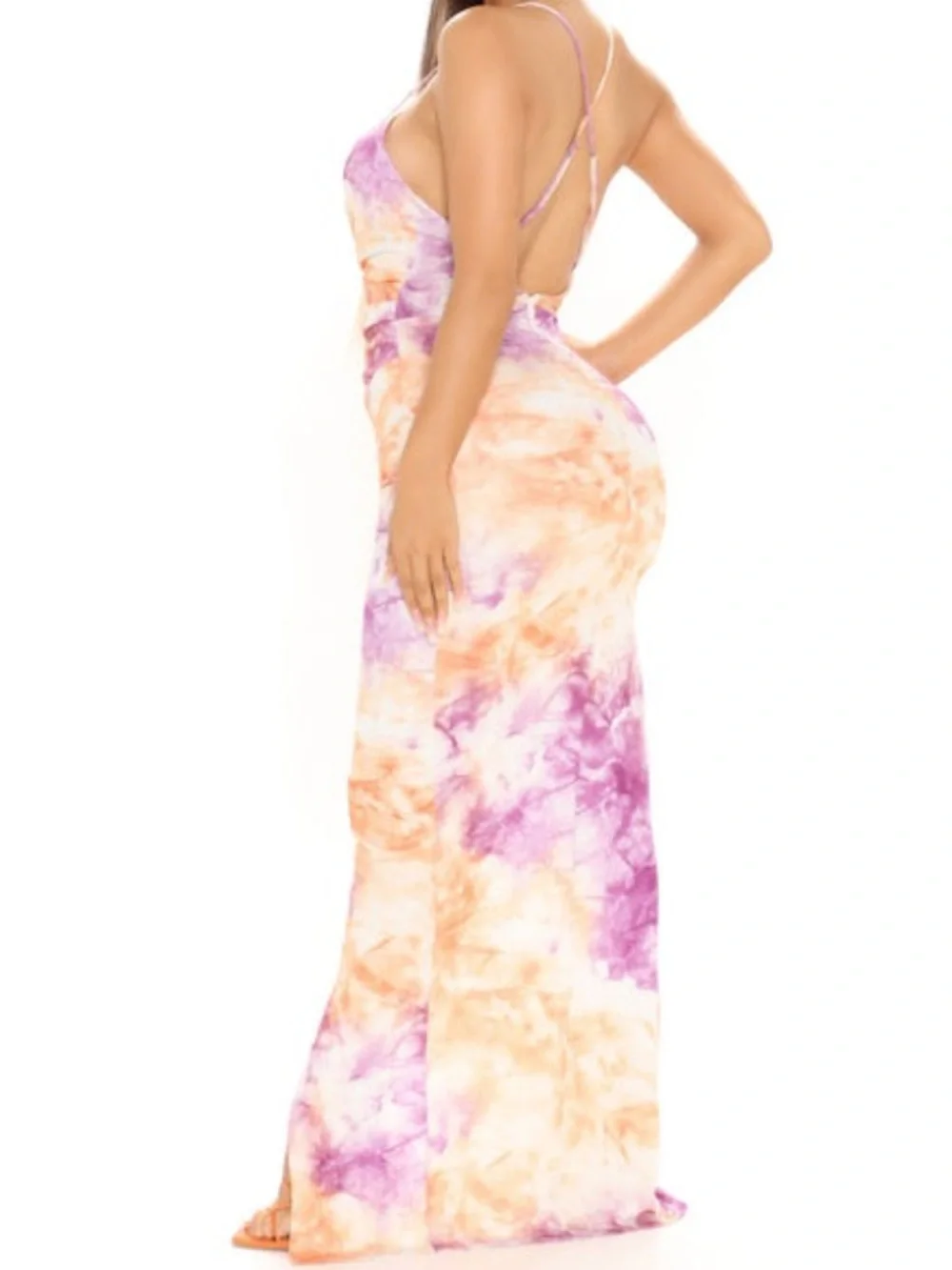 Fashion Nova “Diggin’ Your Vibe” Maxi Dress Size M - Picture 3 of 8